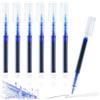 SMOOTHERPRO Penne Blu a Gel Punta Fine Scrittura Fluida 0,5 mm 6 Pz | Asciugatura Rapida, Tratto Preciso, per Disegno, Cancelleria, Casa, Scuola, Ufficio