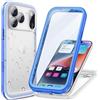 Cozycase Cover TOP Antiurto IP68 Impermeabile Per iPhone 17 Pro Militare Resistente 360 Integrale Subacquea Antipolvere Rugged Custodia Mare Anti Urto Doppia Waterproof Case Per iPhone 17 Pro, Blu