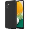 NEW'C Cover per Samsung Galaxy A04s, Samsung Galaxy A13 5G in custodia silicone ultra sottile nero [Ultra Leggera]