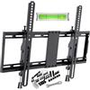 ATHLETIC Staffa TV a Parete per TV LCD LED plasma e Curvi da 32-85 pollici, Inclinabile Supporto da Parete per TV, Max VESA 600x400mm, Supporto Ultra Resistente 50 kg