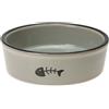 Karlie Ciotola per gatti in ceramica , grigio - 200 ml, Ø 12 cm