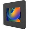 CTA Digital CTA - Supporto da parete per iPad Pro 12,9, Surface Pro 3, 4, 5, 6, 7, 8, X, con blocco a chiave e cavo interno, colore: Nero (PAD-PLWB)