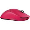 Logitech G PRO X SUPERLIGHT 2c, mouse gaming wireless mouse compatto Pro-Grade da 53 g con 5 pulsanti programmabili, ricarica USB-C, sensore a 44K DPI, aggiornamento fino a 8 kHz, PC/Mac - Rosa