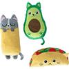 Fringe Studio Plush Cat Toy Set, Kitty Cravings, Mini 3 Piece Set, Pet Shop Collection (904034)