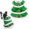 XiXiRan Costume di Natale per Cane, XiXiRan Vestiti per Cani Albero di Natale, Costume da Animale Domestico di Natalizio, Vestiti Cane Natalizio, Costumi Natalizi per Animali, Natale Cane Abbigliamento (XL)