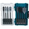 Makita E-08698 - Set di 8 punte per fresa piatta, colore: petrolio