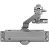 Yale Chiudiporta aereo serie 300 cod. 30-0300-0004-00-60-11 argento, braccio con fermo