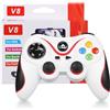 LYEAA V8 2.4G Controller di gioco wireless a doppia vibrazione per iOS PC PS3 Switch Mobile Phone