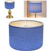 MeYuxg Paralume per lampada da terra in lino | Ø30cm x H20cm Paralume per lampada da comodino - Paralume fatto a mano per lampade da terra, a sospensione e da tavolo | Attacco E27 | Luce non abbagliante