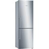 Bosch Serie 6 KGE368LCP frigorifero con congelatore Libera installazione Acciaio inossidabile 308 L A+++