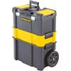 Briconess.com Carrello trolley porta attrezzi e minuterie con 3 livelli di stoccaggio e lucchettabile professionale STANLEY