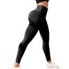 Generico Fittabella Leggins 3D Anticellulite Donna, Fitta Bella Push Up Sculpture a Compressione Graduata Leggings Pantaloni Sportivi a Vita Alta per Fitness e Yoga e Scolpisce Gambe Glutei (Black,XL)