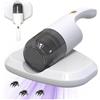 HoveeLuty Aspirapolvere per Letto USB Senza Fili Pulisci Materassi Potente Pulizia Profonda Aspirapolvere Portatile con Forte Aspirazione Tazza Lavabile per La Polvere per Divano Aspirapolvere per Moquette Mini