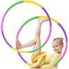 Aoreun Hula Hoop per Bambini e Adulti - 2 Pacchetti Rimovibili e Regolabili, Esercizio Fitness Pneumatici Assemblabili (4 Colori)