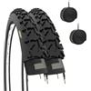 ECOVELO 2 COPERTONI MTB 26 x 1.90 (50-559) + CAMERE PNEUMATICI TASSELLATI MOUNTAIN BIKE 26" BICI BICICLETTA ADULTO