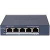 Hikvision Switch Hikvision Hikvision DS-3E1505P-EI gestito L2 4 porte Gigabit PoE/RJ45 Nero [DS-3E1505P-EI]