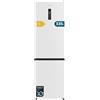 Cecotec Frigorifero Combinato 335L No Frost Bolero CoolMarket Combi 335 White E. Altezza 195,3cm e 59,5cm Larghezza, Compressore Inverter Plus, Basso Consumo, Ripiani Vetro, Controllo Umidità, Bianco