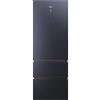 Haier PRONTA CONSEGNA - SPEDIZIONE IMMEDIATA Frigorifero 3 porte French Door Libera installazione Total No Frost Classe E Altezza 201 cm Larghezza 70 cm Finitura Nero Serie 7 Haier HTW7720ENMB