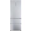 Haier PRONTA CONSEGNA - SPEDIZIONE IMMEDIATA Frigorifero Combinato Libera installazione Total No Frost Classe E Altezza 20 cm Larghezza 70 cm Finitura Premium Inox 3D 70 Serie 5 Haier HTR5720ENMG