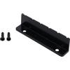 LT Easiyl Capotasto Scanalato In Metallo Per Chitarra A 6 Corde Compatibile Con Lap Steel Chitarra Compatibile Con Acustica Chitarra Nero