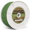 Cordamarket - Corda Dritta, Unisex, da Adulto, Unisex Adulto, CDMKDAV100050, Giallo/Verde, 50