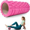 Mobiclinic® fitness, Rullo massaggio muscolare, Fitroller, Schiuma ed eva, 14x33 cm, Pilates, Yoga, Stretching, Portatile, Multifunzionale, Foam roller, Per tutto il corpo, 3 livelli di intensità