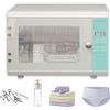 BACTIBLAST Sterilizzatore UV per strumenti, sterilizzatore e asciugatore per biberon da 160W, sterilizzatore multifunzionale con riscaldamento asciugamani a 75°C per centri estetici, spa, biberon e