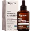 Cliganic Olio di vitamina E puro al 100% Cliganic per pelle, capelli e viso - 60.000 UI, non OGM verificato | D-alfa tocoferolo naturale