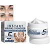 GNAUMORE Crema Viso Antirughe 5 Secondi,Crema Idratante Sbiancante Efficace Anti-Età,Lifting Istantaneo Viso,Gel Antirughe Istantanea Retinolo, Idratante Antimacchia,per Uomini e Donne,30ml