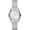 Emporio Armani Orologio Analogico al Quarzo Donna con Cinturino in Acciaio Inossidabile AR11614, Argento Piombo, 32 mm