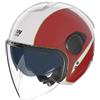 NOLAN Casco N20-2 VISOR TRICOLORE Verde Rosso NOLAN