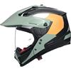 NOLAN Casco N70-2 X SELVADO Verde Arancio NOLAN