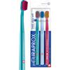 Curaprox CS 5460 Confezione trio,Turchese/Azzurro/Magenta,Swiss Made