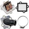 YananAC Blocco membrana di ricambio + guarnizioni + collettore di aspirazione per Aerox Nitro April1a SR50 Roller Gomma Kit di riparazione