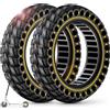 BANGTING 2PCS 60/70-6.5 Pneumatici per Monopattino Elettrico Ruote, 10x2.50-6.5 Gomme Piene, 10x2.5 Pollici Pneumatico per Segway Ninebot Max G2/G30/G30D/G30E/G30E/G30LP/G30D II/G30 Max (Giallo)