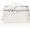 Larcenciel Borsa Bianca Donna, Borsa Tracolla Donna in Pelle a Manico Alto con Tracolla Staccabile e Zip, Elegante Borse a Mano Kelly Pochette per Lavoro, Appuntamenti, Shopping, Feste, 20x12x6CM