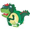 Ursus 18700038 - Lanterne Bastelset T-Rex, Circa 21,8 x 31 x 10,3 cm, colorato