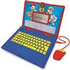 Lexibook, Pat Patrol Computer Educativo Bilingue FRANCESA/Inglese, Giocattolo Bambini con 124 attività per Imparare, Divertirsi e Giocare Pianoforte, Blu/Rosso, JC598PAi1