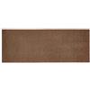 Andiamo zerbino Samson - zerbino Lavabile Interno - Antiscivolo e Assorbente in Cotone - Tappeto Porta Facile da Pulire 67 x 180 cm, Marrone
