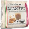 101CAFFE' Amaretto | Confezione da 12 capsule compatibili con macchine Lavazza A Modo Mio