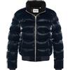 Schott NYC Clarew Giacca, Blu Mare, M Donna