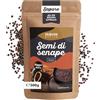 Monte Nativo Semi di Senape Monte Nativo (500g) - Senape in Grani - Semi di Senape - Aromatica per la Cucina - Per Condimenti, Salse, Dip - Senape nera - Spezie di alta qualità