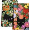 AstraGlam strofinacci in microfibra per cucina - 2 pezzi asciugamani da cucina 45 x 66 cm, asciugamani primaverili con motivi di gatti e fiori, morbidi & assorbenti, design estetico, accessori e
