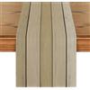 Artoid Mode Runner da tavolo beige in legno antico, rustico, primavera, decorazione da cucina autunnale, per interni, feste, vacanze, decorazione 40x140 cm