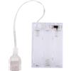 BTFO Batteria Portatile per Insegne Al Neon a LED da 5V, Alimentatore Contenitore Batteria Converte Luci Al Neon USB in Luci a Battery per Uso Interno Ed Esterno