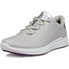 Ecco Donna Golf S-Casual Pelle Gravel Silver Metallic Formatori 39 EU
