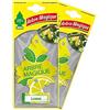 Arbre Magique Duo Pack Lemon - Profumatore per Auto - Fragranza Lemon - 7 Settimane di Energia e Freschezza - Durata Costante - Miscela di Aromi Sorprendenti