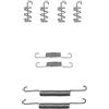 HELLA PAGID 8DZ 355 201-851 Kit accessori, Ganasce freno stazionamento,X0173,Sistema frenante,TRW,per es. VOLVO / VOLVO ASIA