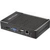 Sharevdi Fanless Mini PC, AMD A6 1450 Win 10 Pro (fino a 1,40 GHz), Mini Desktop Computer con HDMI/VGA/BT4.0/Type-C, 8 GB DDR3 128 GB SSD Piccolo PC, Supporta Power On/PEX/Wake su LAN (AMD 1450)