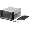 Huudngeje Gabbia per HDD da 3,5 Pollici Rack per unità Disco Rigido Supporto per Gabbia per unità Disco Rigido 3 Dischi Rigidi HDD